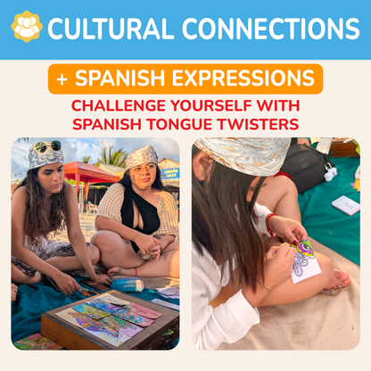 Tarjetas didácticas para aprender frases en español